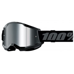 100% STRATA 2 OTROŠKA MOTOKROS ZATEMNJENA OČALA BLACK